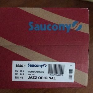 Women’s Saucony jazz original bl/sil size 8.5